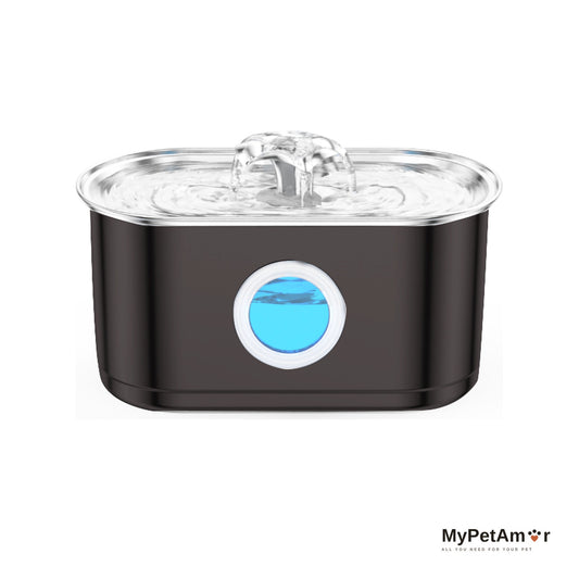 MyPetAmor Roxy — מזרקת מים מנירוסטה 4 ליטר